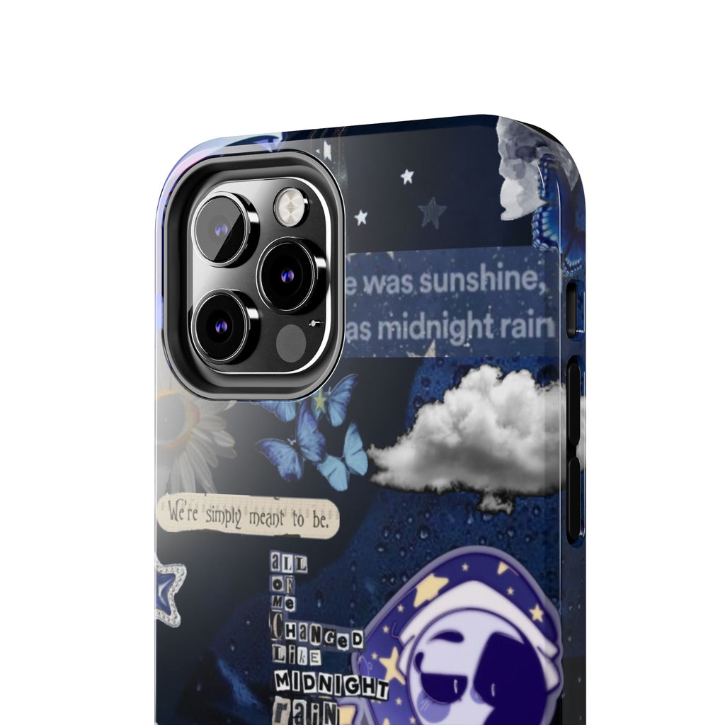 FNAF Five Nights at Freddys 5NAF Security Breach Midnight Rain Collage Phone Case | Tough Phone Case