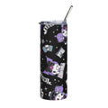 Kawaii Witch Cat Stainless Tumbler | 20oz Skinny Travel Cup