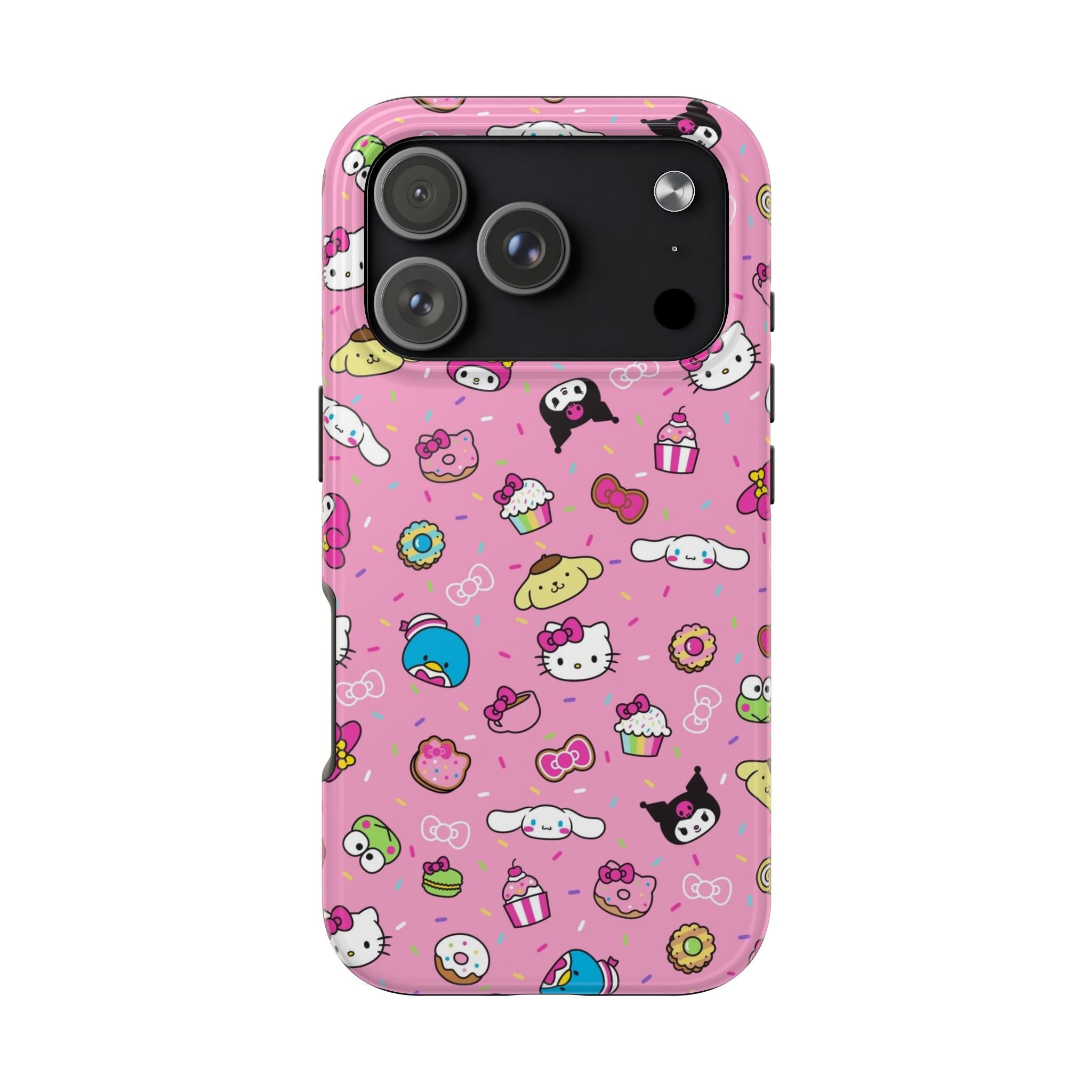 Sanrio Hello Kitty Characters Pattern Phone Case | Tough Phone Cases