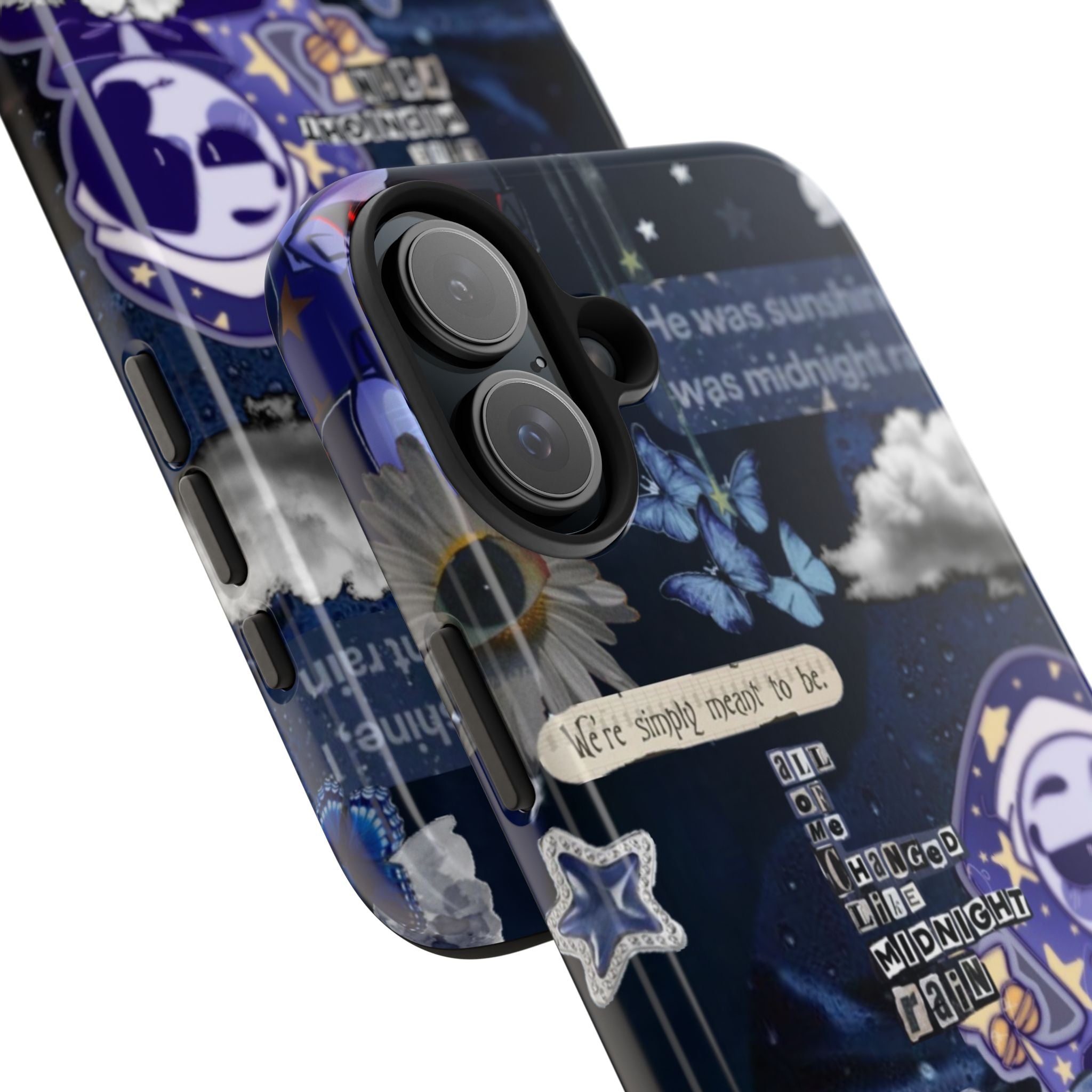 FNAF Five Nights at Freddys 5NAF Security Breach Midnight Rain Collage Phone Case | Tough Phone Case