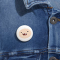 Adventure Time Cute Cartoon Face Pin Button | Fun Character Badge, Backpack Accessory