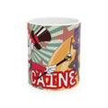 Caine The Amazing Digital Circus Clown Illustration Mug | Cute Ceramic Coffee Cup 11oz Gift