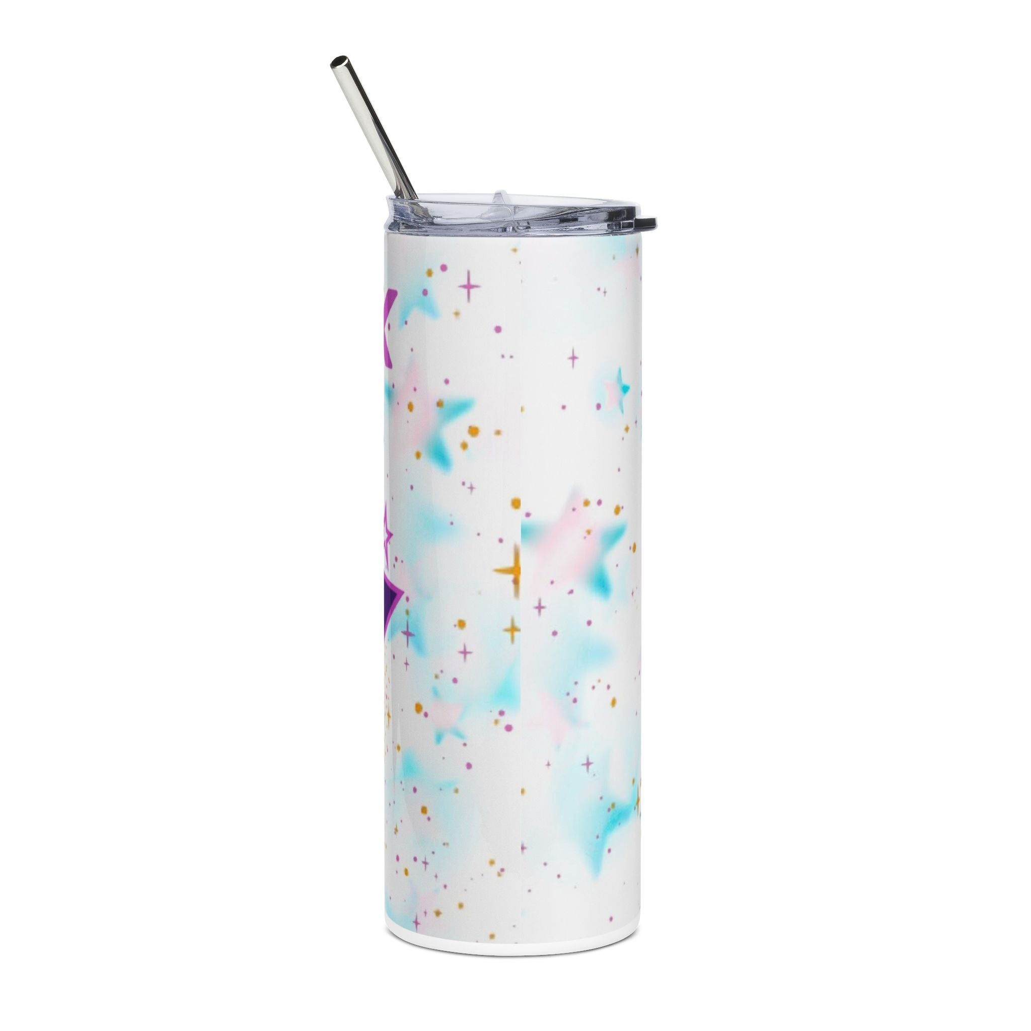 Kpop Demon Hunters Huntrix Squad Character Art Tumbler | 20oz Stainless Steel Skinny Tumbler