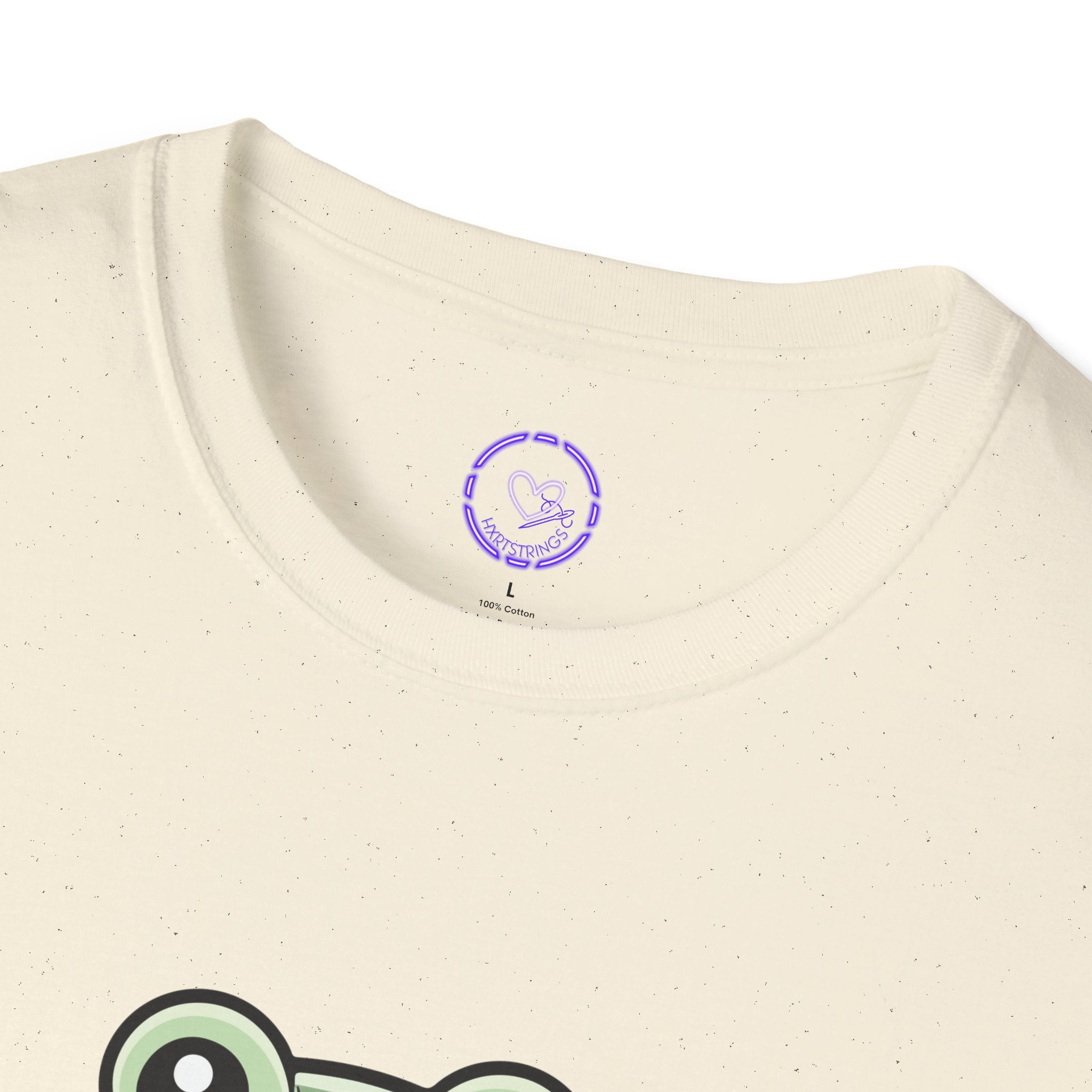 Funny Kawaii Frog Illustration I exist without my consent T-Shirt | Funny Frog Tee