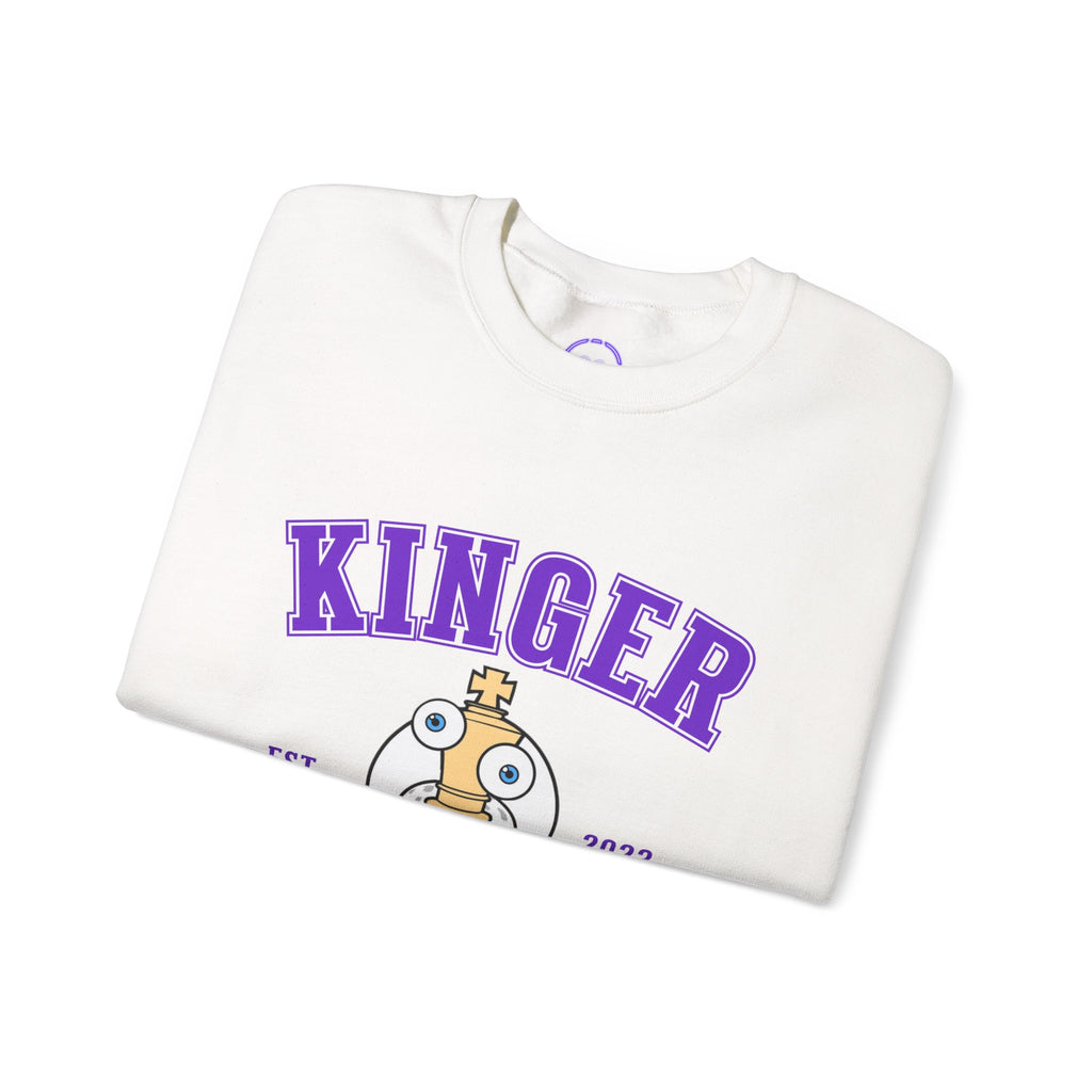 The Amazing Digital Circus Kinger Chess King Mascot Crewneck Sweatshirt | Collegiate Logo, Established 2023