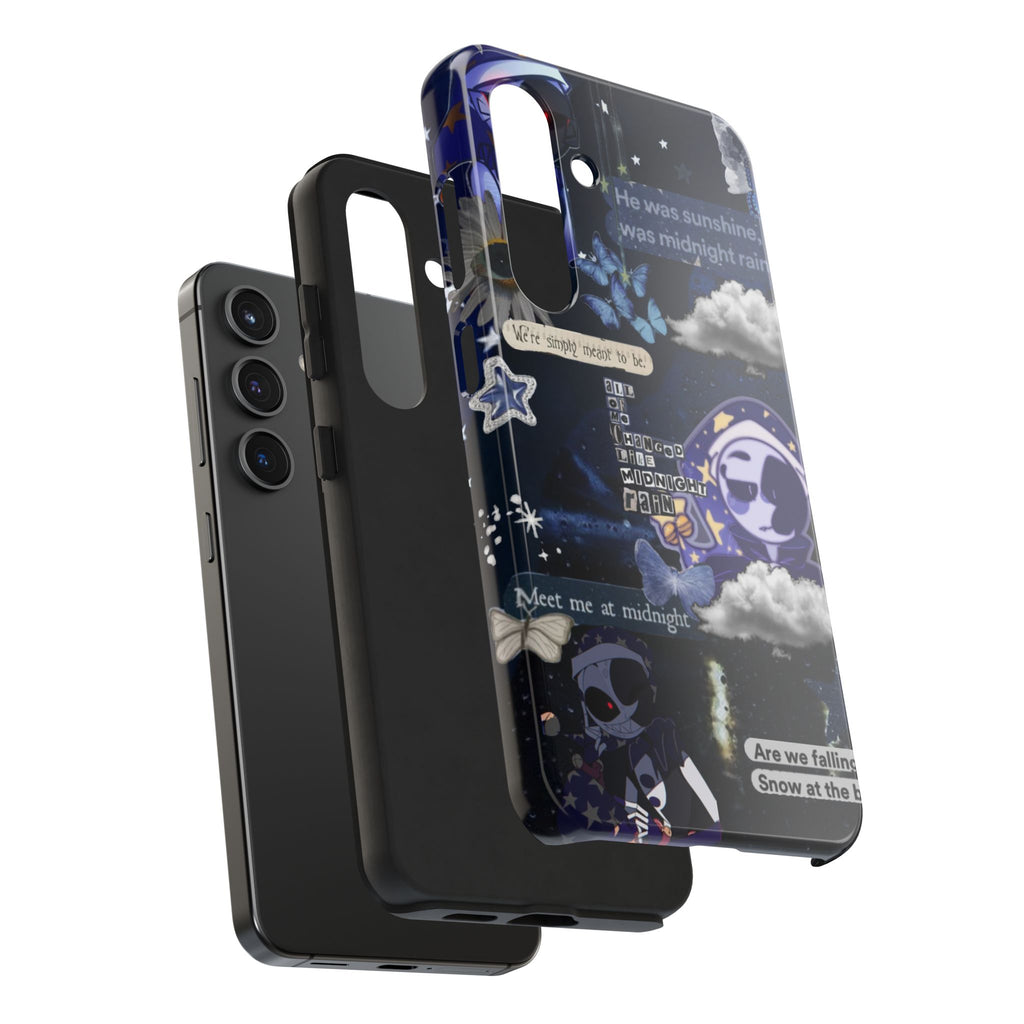 FNAF Five Nights at Freddys 5NAF Security Breach Midnight Rain Collage Phone Case | Tough Phone Case