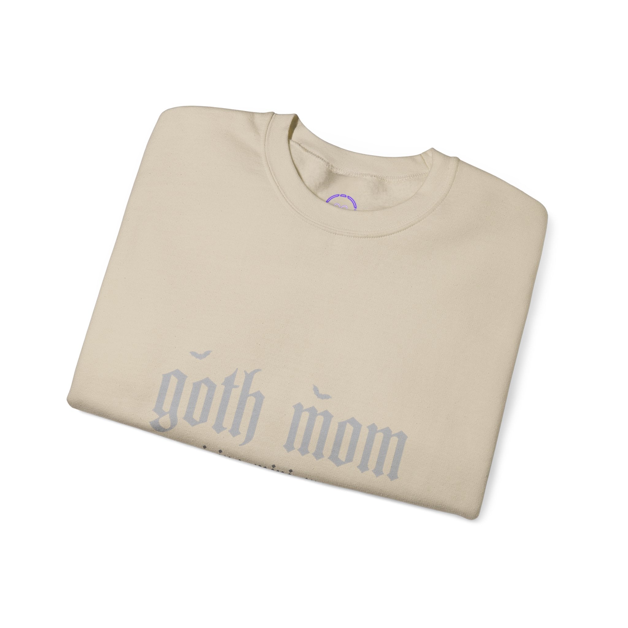 goth mom raising mini creeps Sweatshirt | Goth Motherhood Crewneck