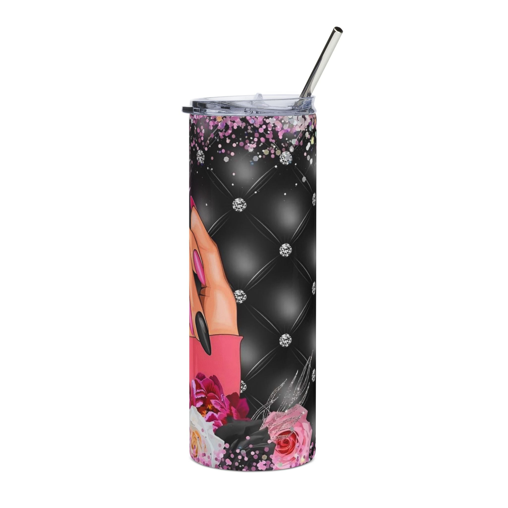 Boss Nails Tumbler | 20oz Stainless Steel Tall Cup