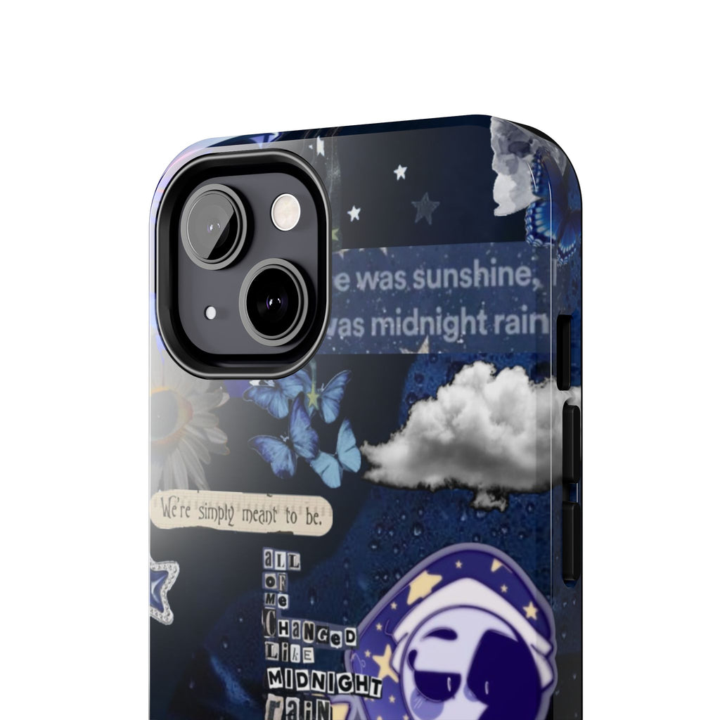 FNAF Five Nights at Freddys 5NAF Security Breach Midnight Rain Collage Phone Case | Tough Phone Case