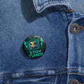 Hazbin Hotel Vox Inspired The Vees Stay Tuned TV Monster Pin Button | Enamel Style Round Badge