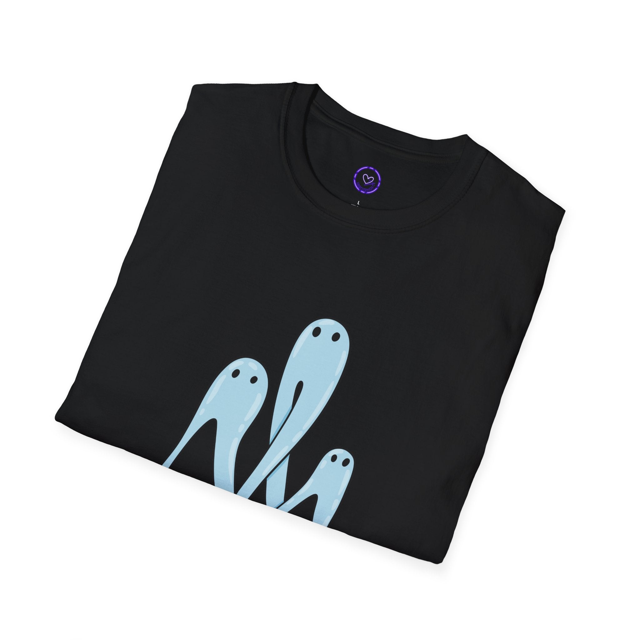 Fresno Night Crawlers T-Shirt | Cute Blue Worms Design