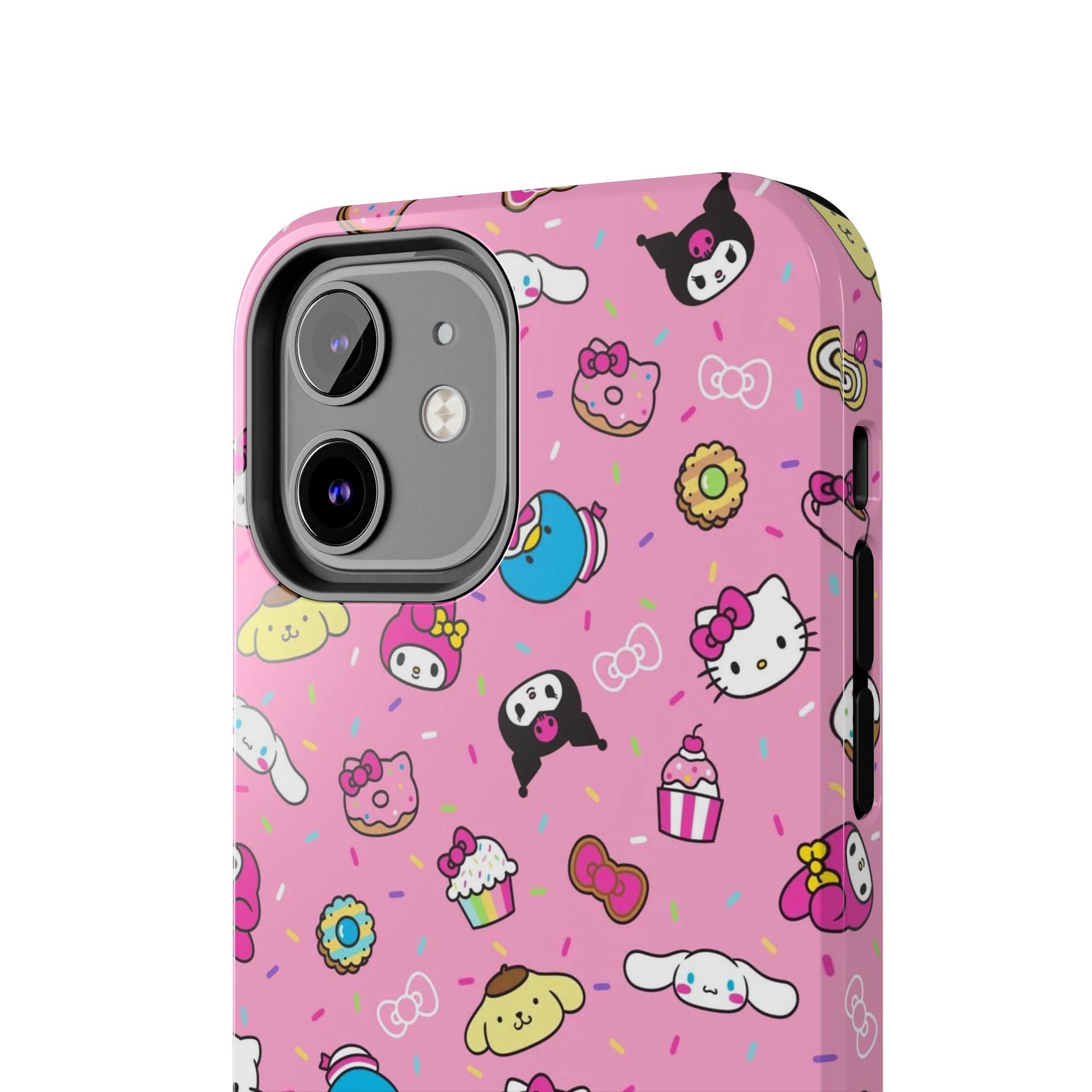 Sanrio Hello Kitty Characters Pattern Phone Case | Tough Phone Cases