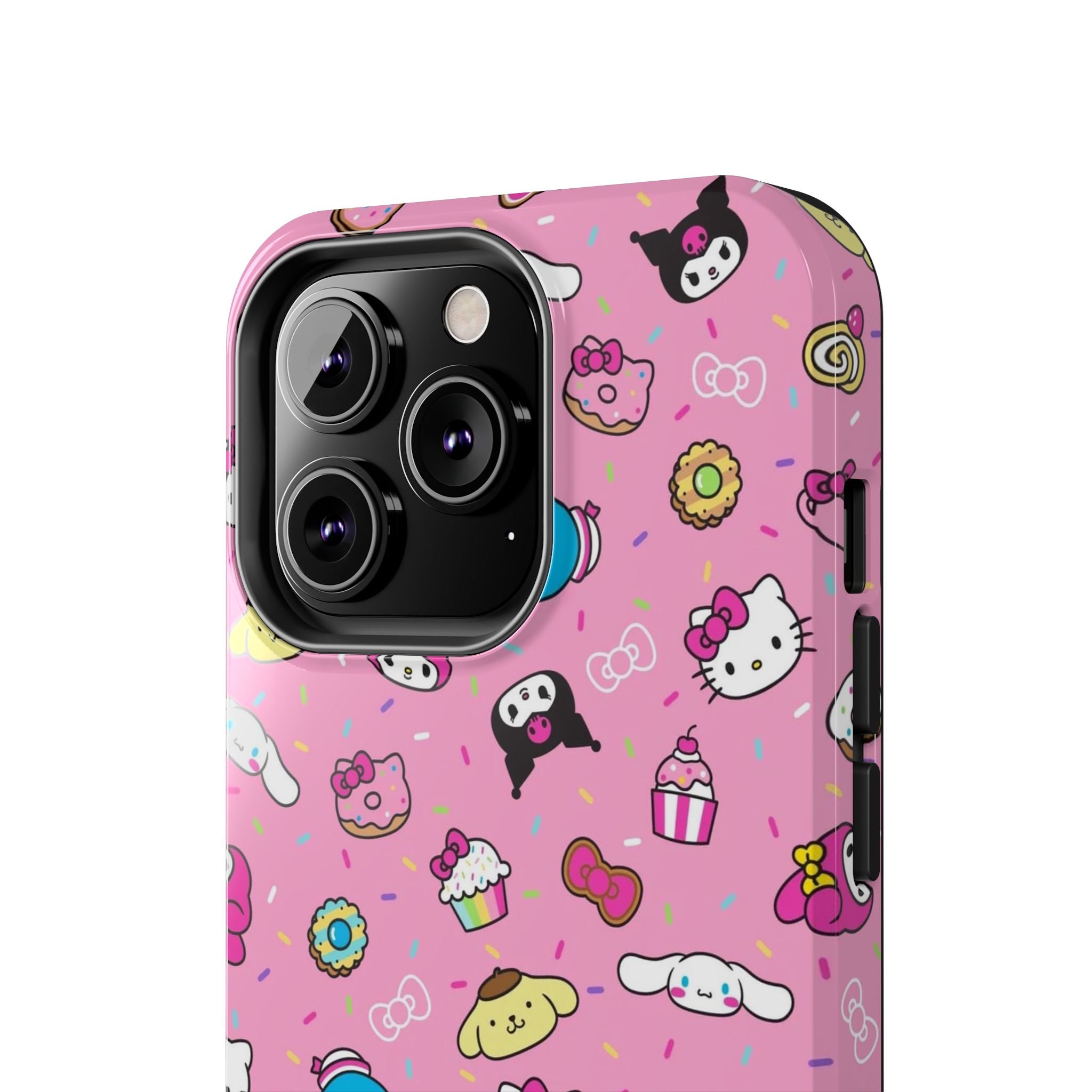 Sanrio Hello Kitty Characters Pattern Phone Case | Tough Phone Cases