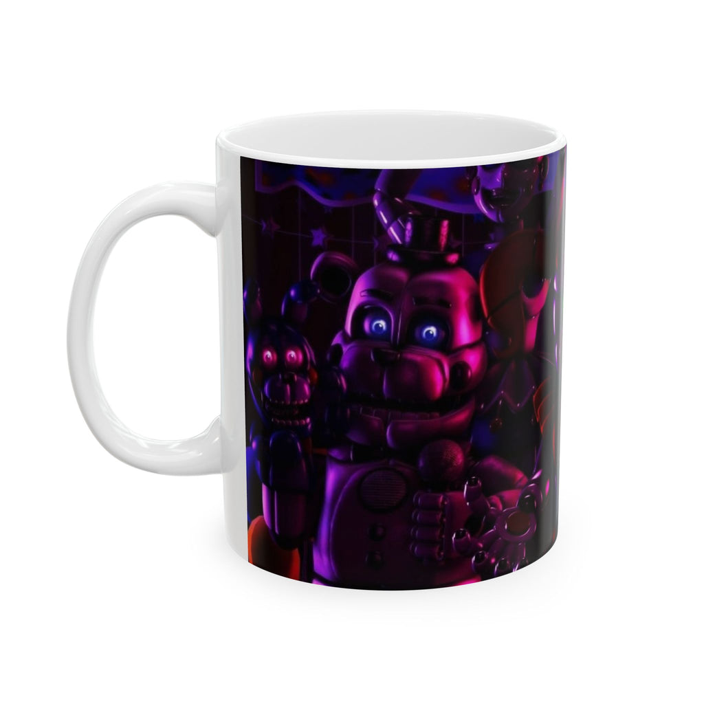 Five Nights at Freddys FNAF 5NAF Sister Location Glowing Animatronic Clown Mug | Ceramic Coffee Cup