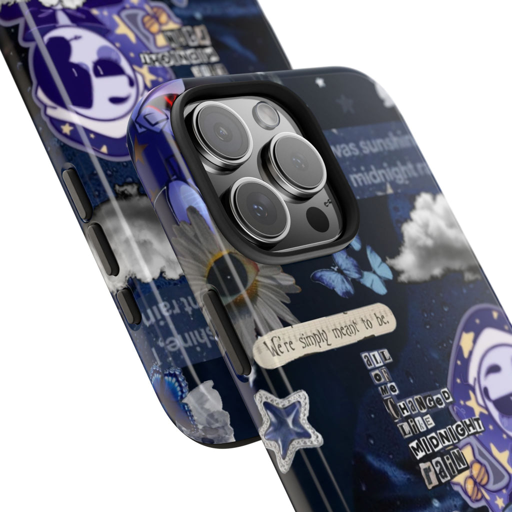 FNAF Five Nights at Freddys 5NAF Security Breach Midnight Rain Collage Phone Case | Tough Phone Case