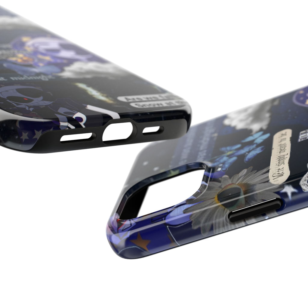 FNAF Five Nights at Freddys 5NAF Security Breach Midnight Rain Collage Phone Case | Tough Phone Case