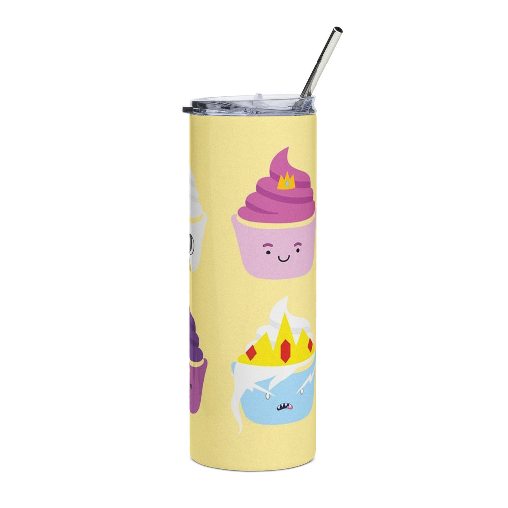 Kawaii Cupcake Faces Tumbler | 20oz Stainless Steel Tumbler