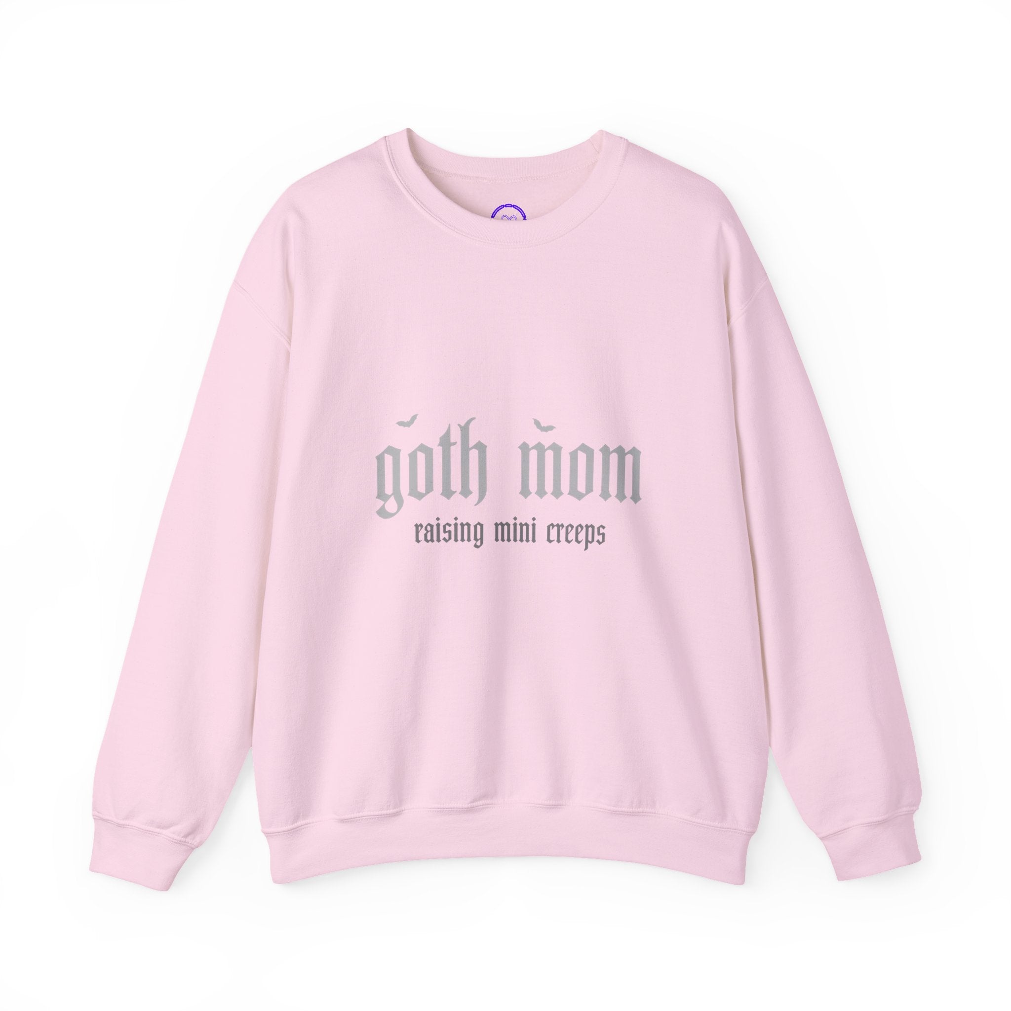 goth mom raising mini creeps Sweatshirt | Goth Motherhood Crewneck
