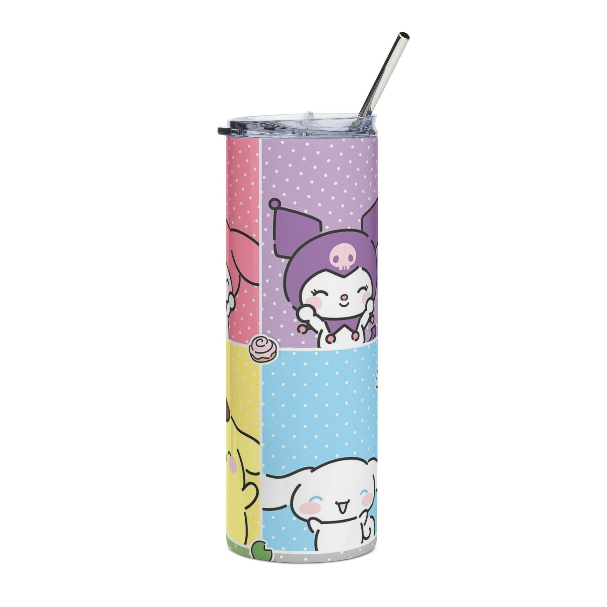 Sanrio Hello Kitty Characters Collage Tumbler | Stainless Steel 20oz