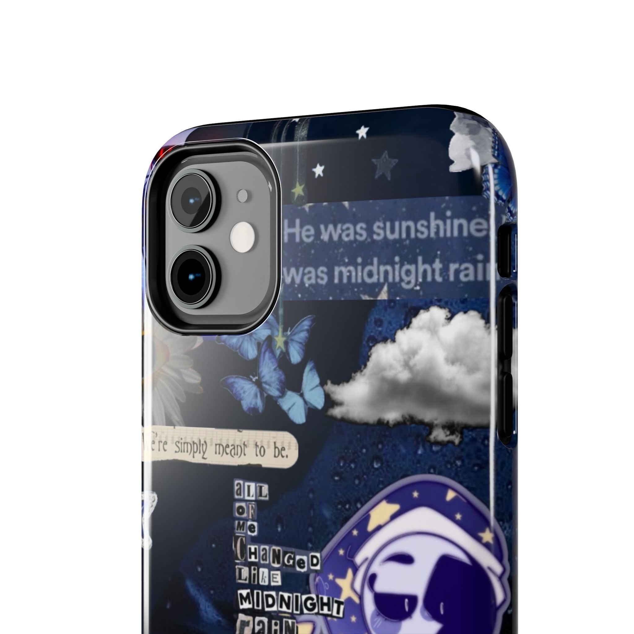 FNAF Five Nights at Freddys 5NAF Security Breach Midnight Rain Collage Phone Case | Tough Phone Case