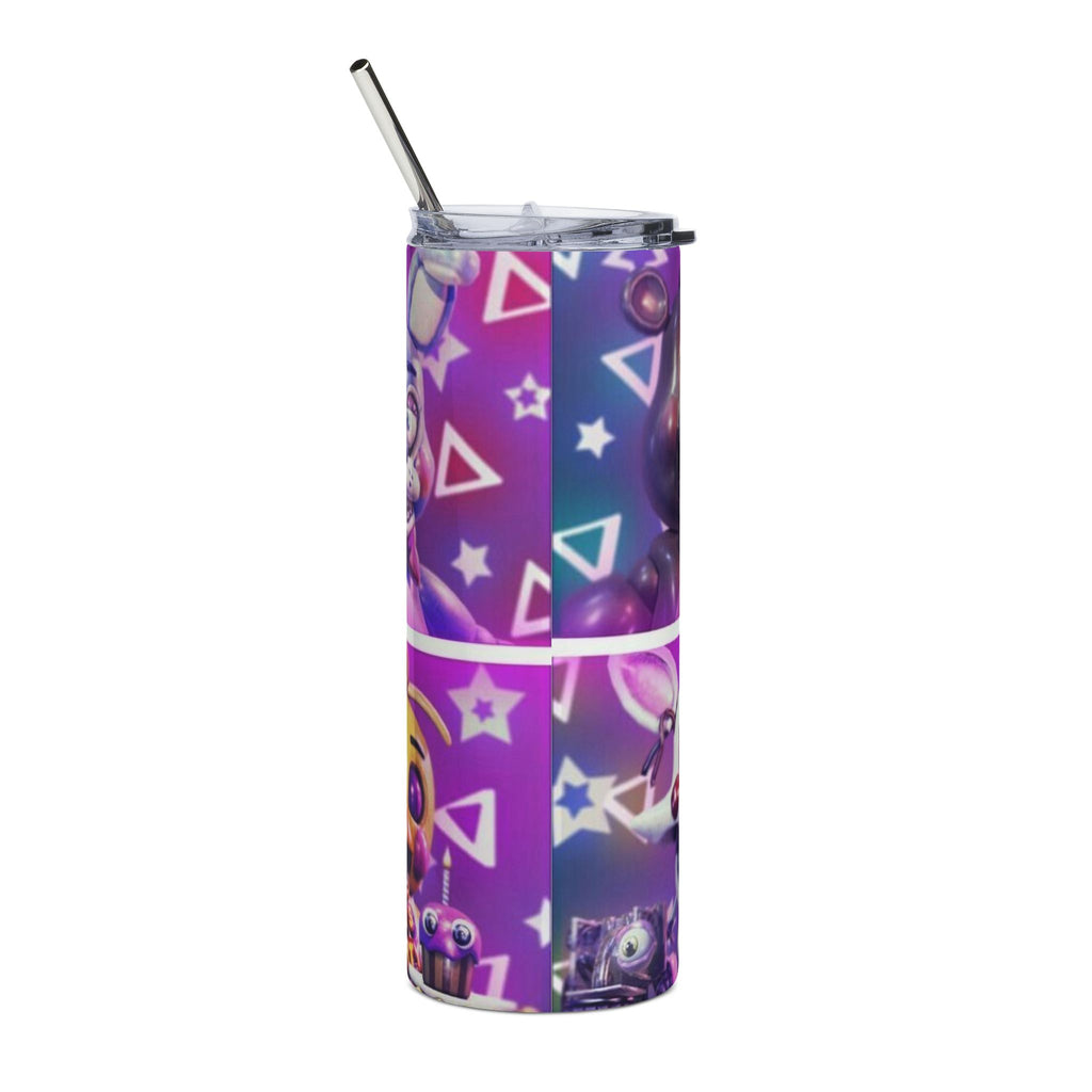 FNAF Five Nights at Freddys 2 Animatronics Collage Tumbler | 20oz Stainless Steel Tumbler