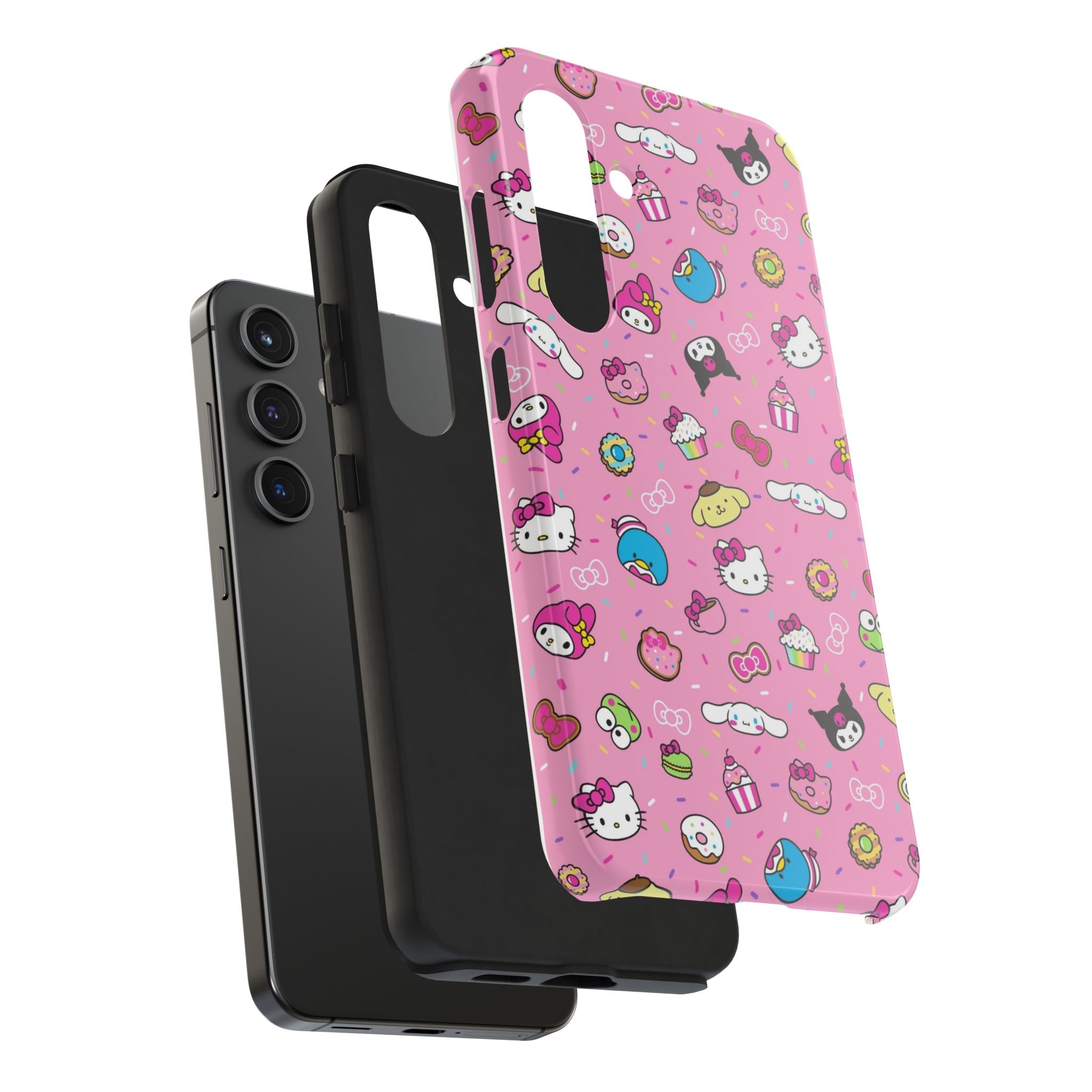 Sanrio Hello Kitty Characters Pattern Phone Case | Tough Phone Cases