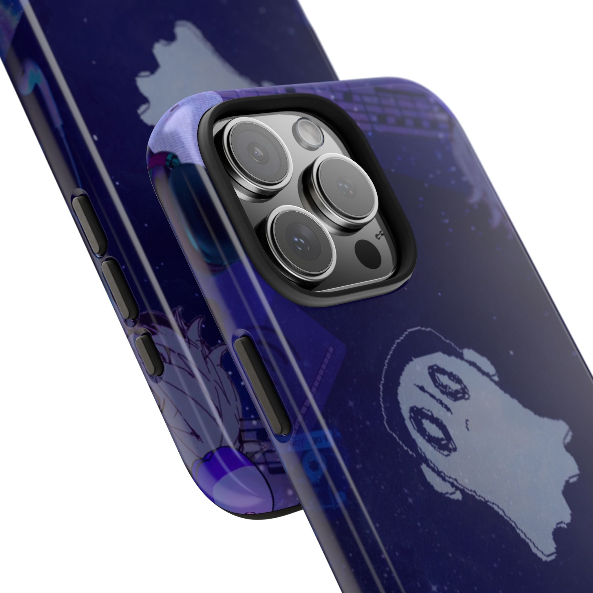 Undertale Napstablook Sad Ghost Phone Case | Blue Aesthetic, Vaporwave Quote, "Really Not Feelin' Up To It Right Now"