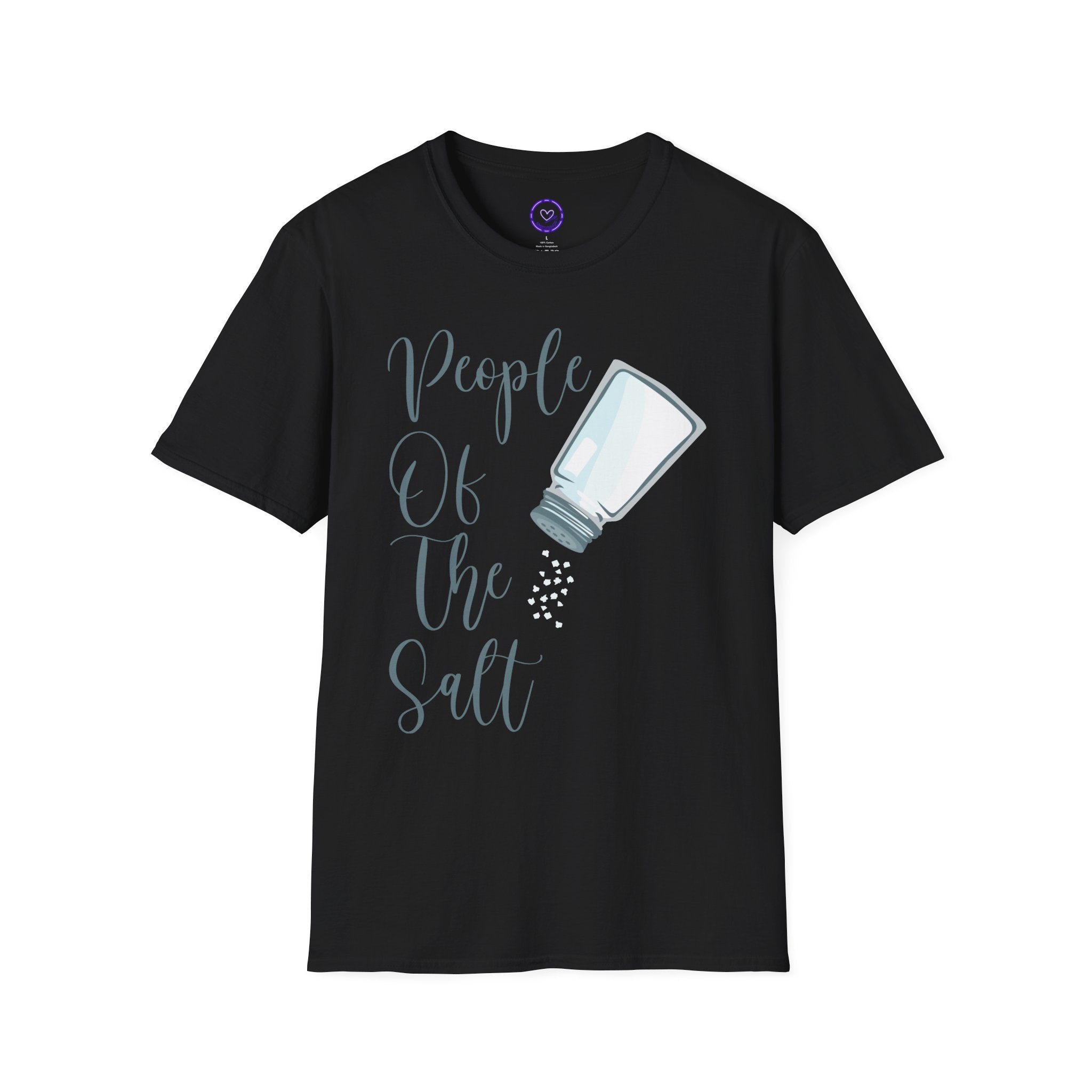 POTS Awareness People of the Salt T-Shirt | Salt Shaker Typography Tee