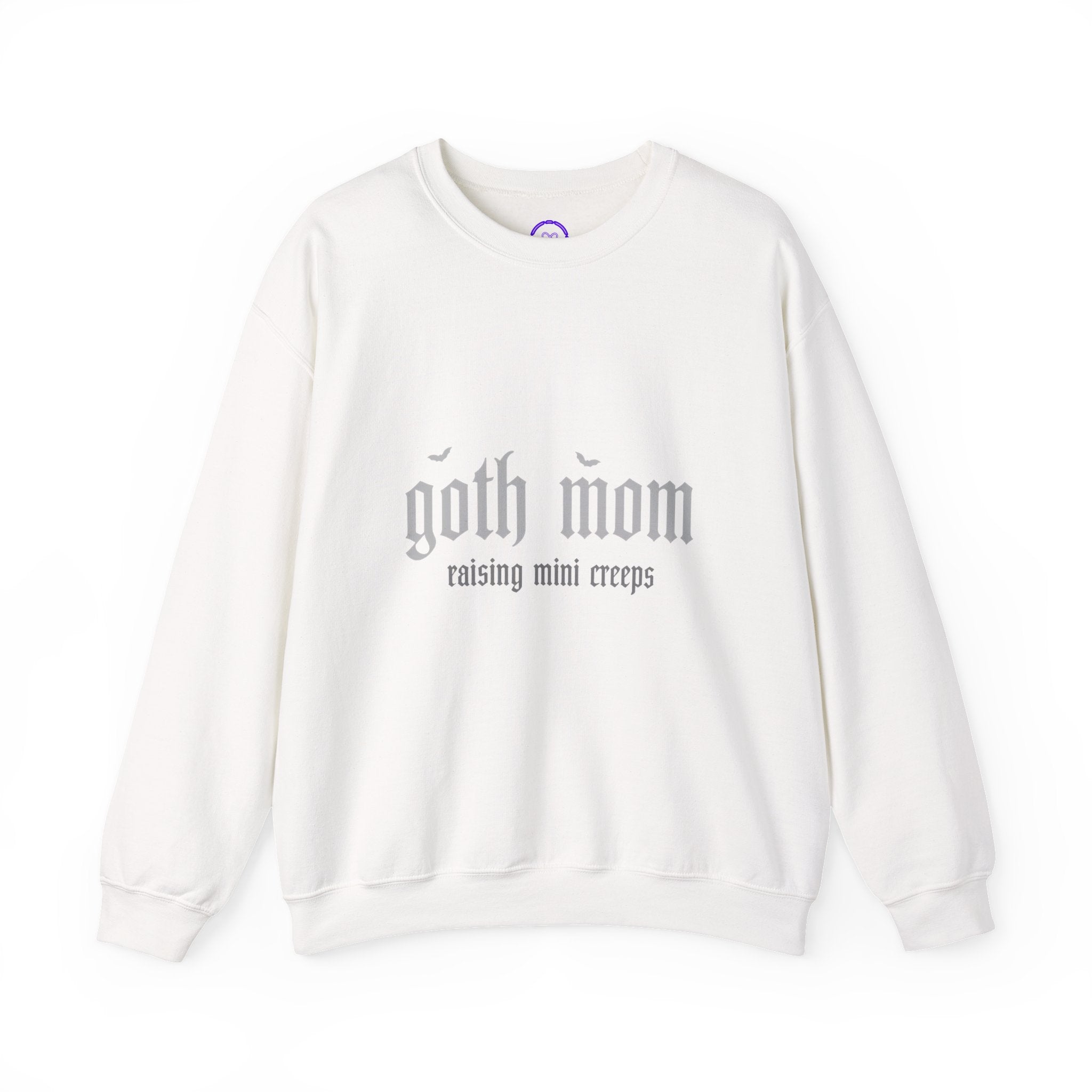 goth mom raising mini creeps Sweatshirt | Goth Motherhood Crewneck