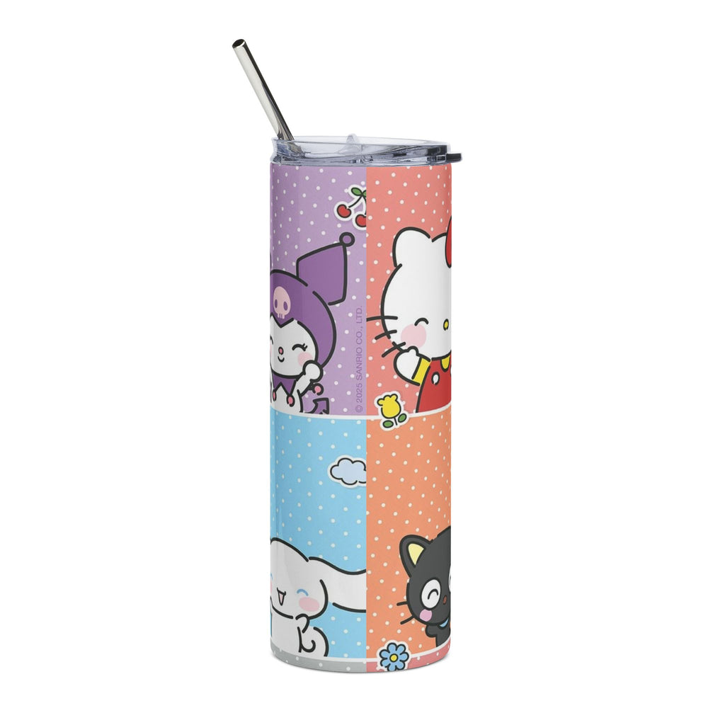 Sanrio Hello Kitty Characters Collage Tumbler | Stainless Steel 20oz
