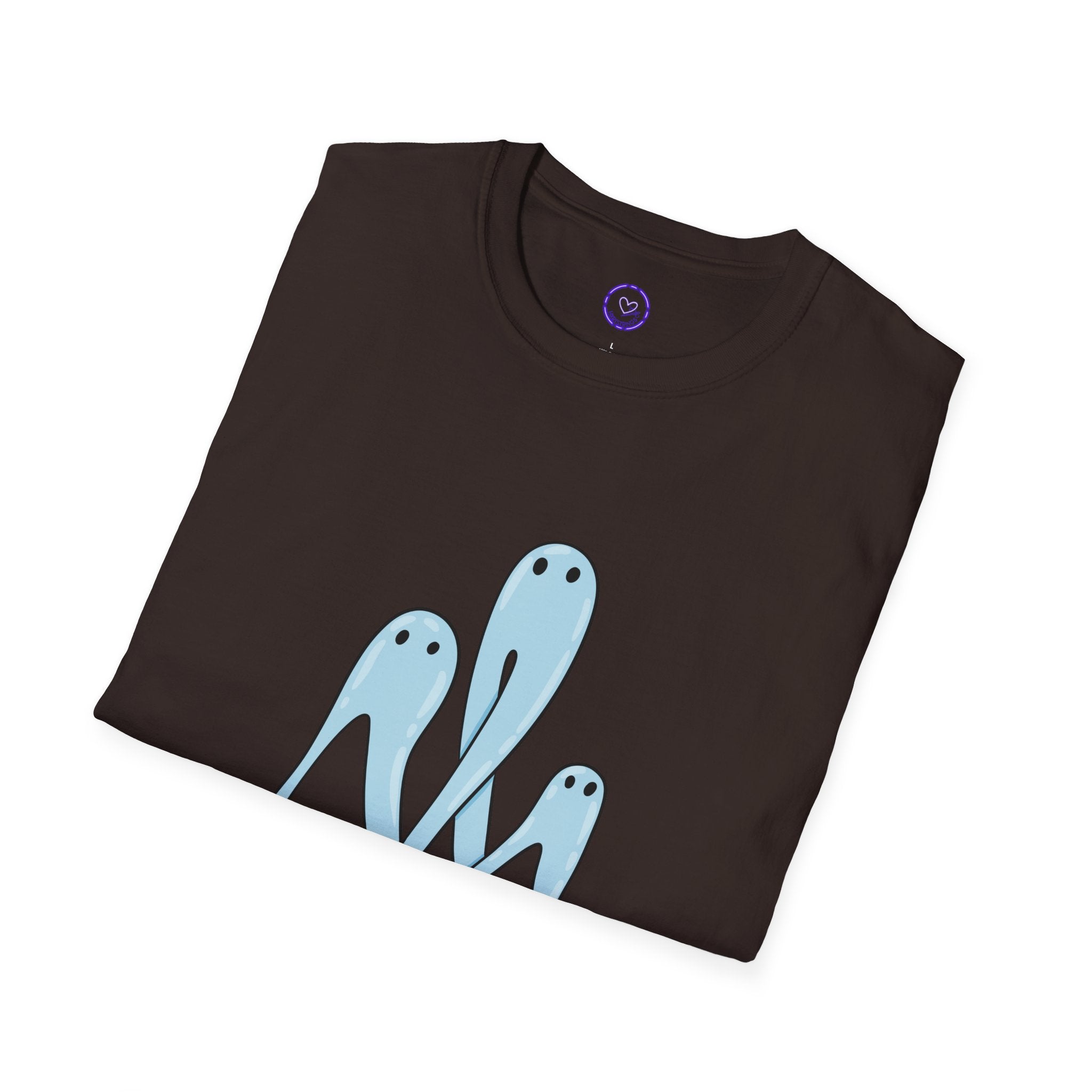 Fresno Night Crawlers T-Shirt | Cute Blue Worms Design