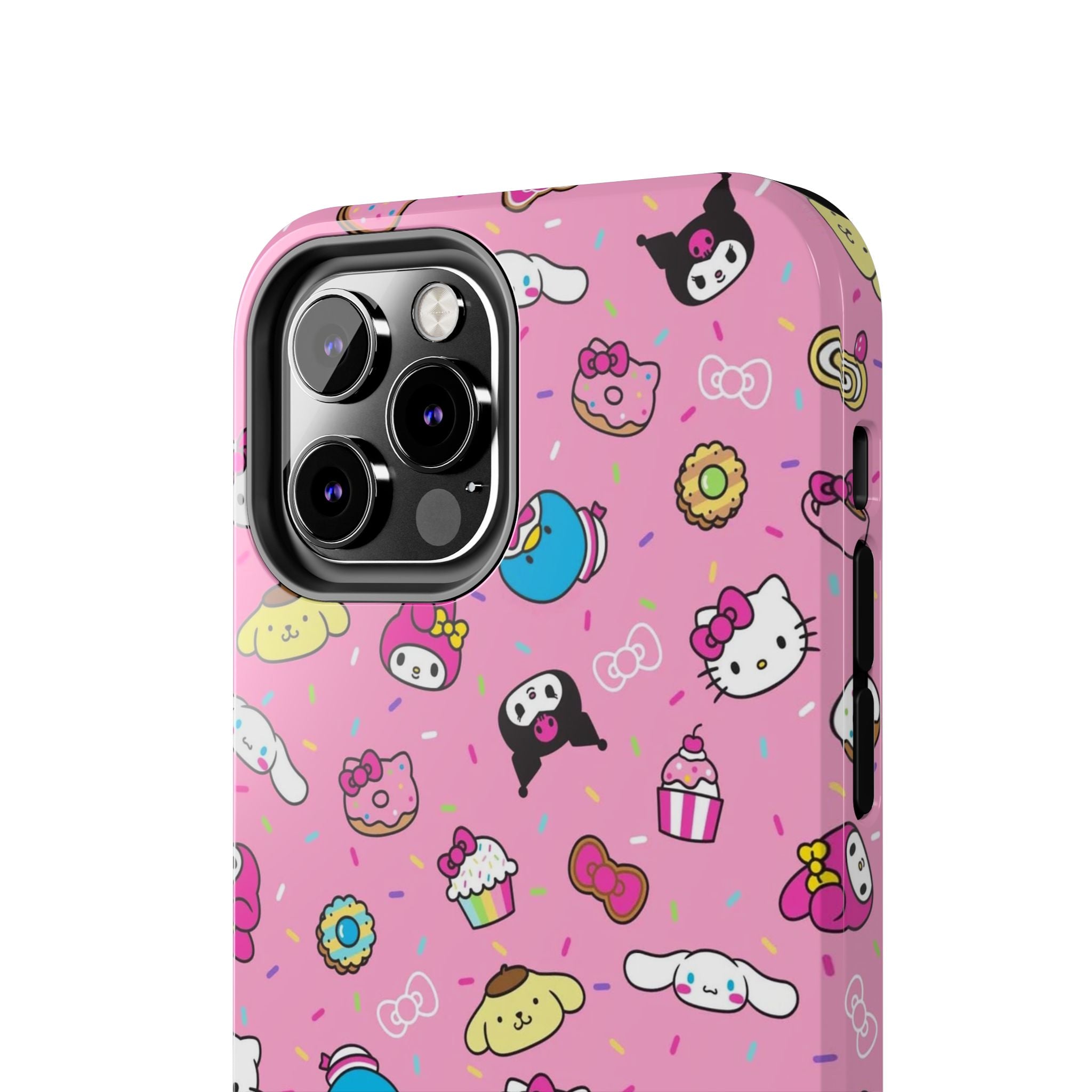 Sanrio Hello Kitty Characters Pattern Phone Case | Tough Phone Cases