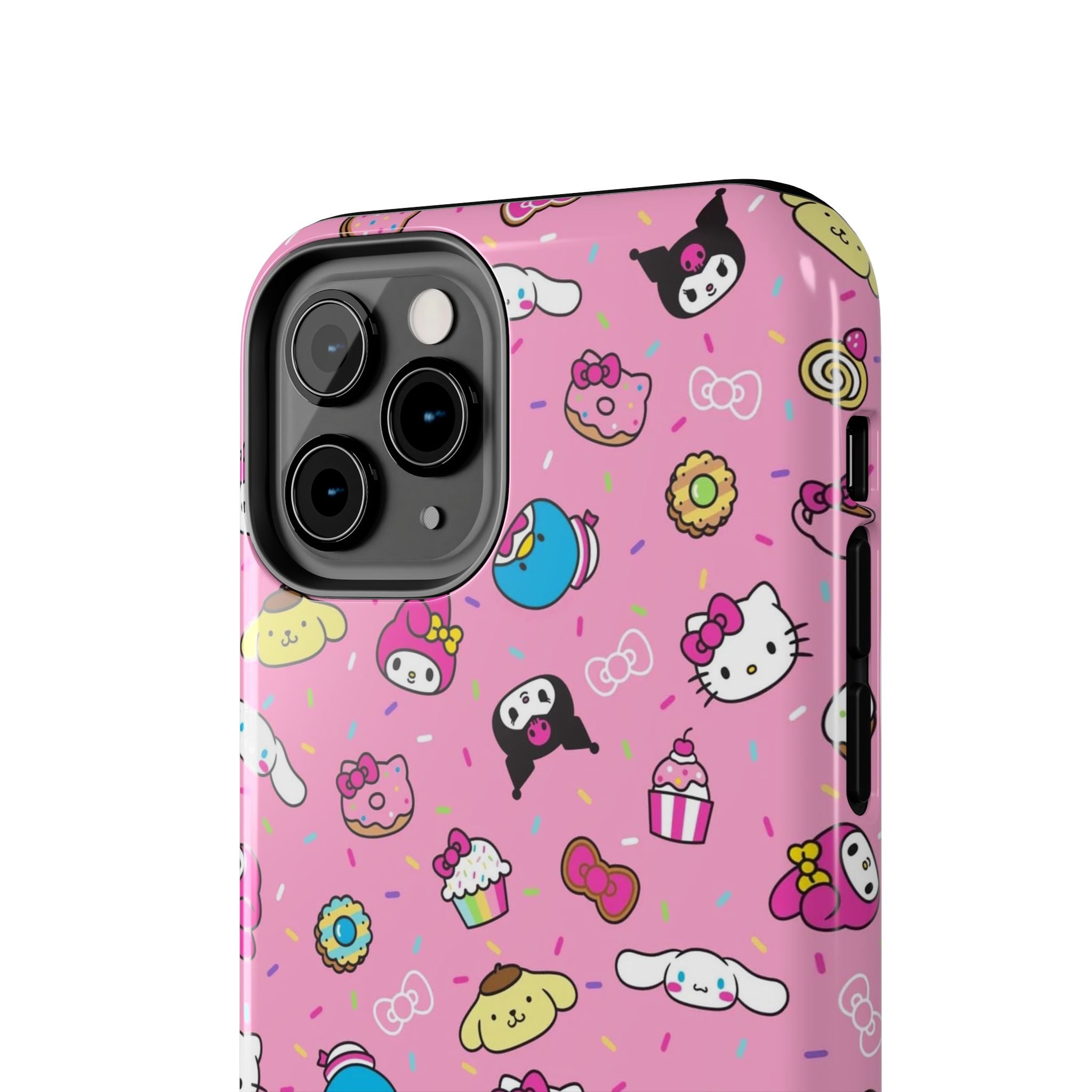 Sanrio Hello Kitty Characters Pattern Phone Case | Tough Phone Cases