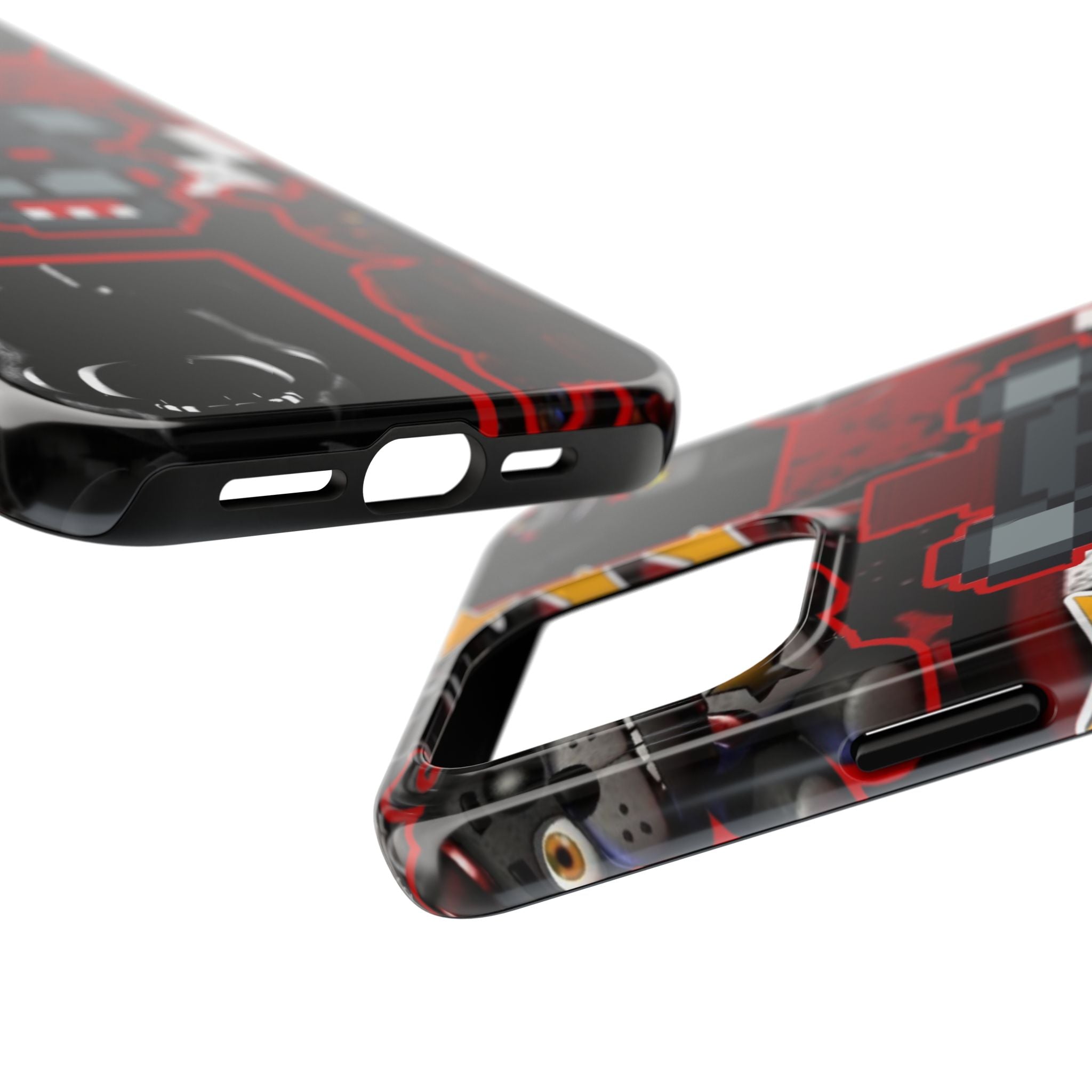 FNAF 5NAF Five Nights at Freddys Lefty Pixel Horror Animatronic Phone Case | Five Nights at Freddys style, dark arcade stars
