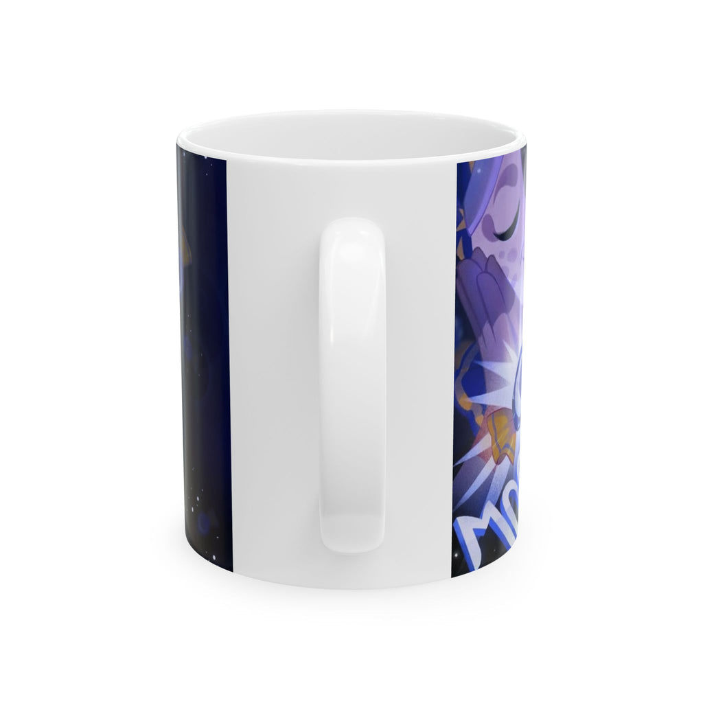 FNAF 5NAF Five Nights at Freddys Moon Moonlit Candy Night mug | Space Candy Illustration, Stars Ceramic Mug