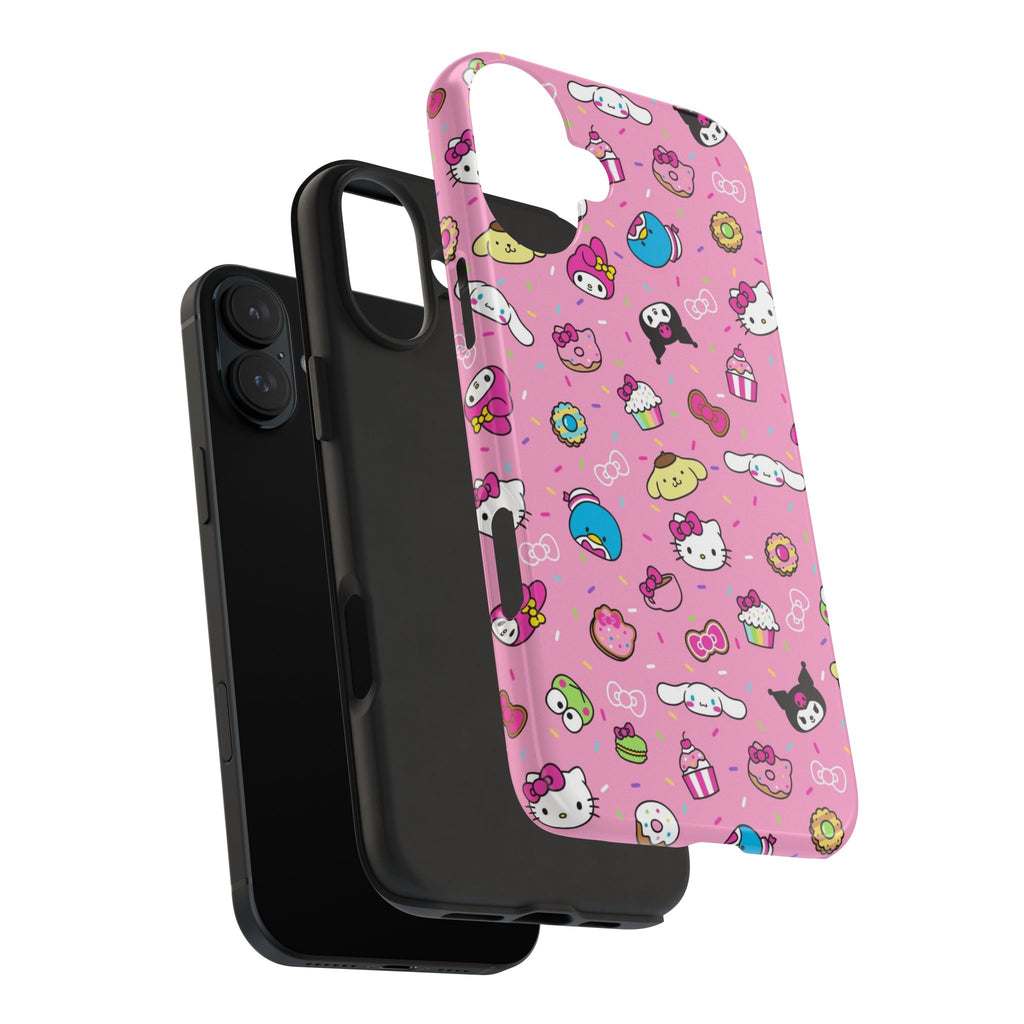 Sanrio Hello Kitty Characters Pattern Phone Case | Tough Phone Cases