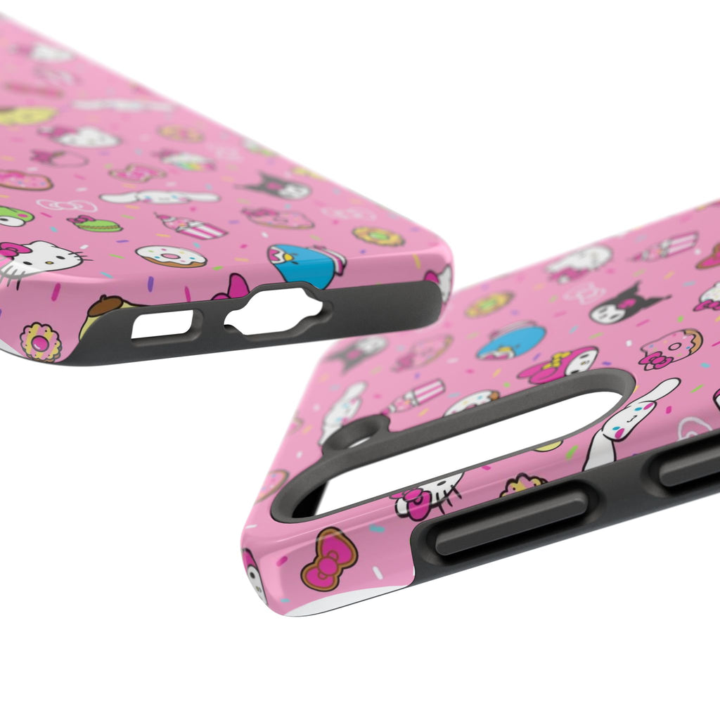 Sanrio Hello Kitty Characters Pattern Phone Case | Tough Phone Cases