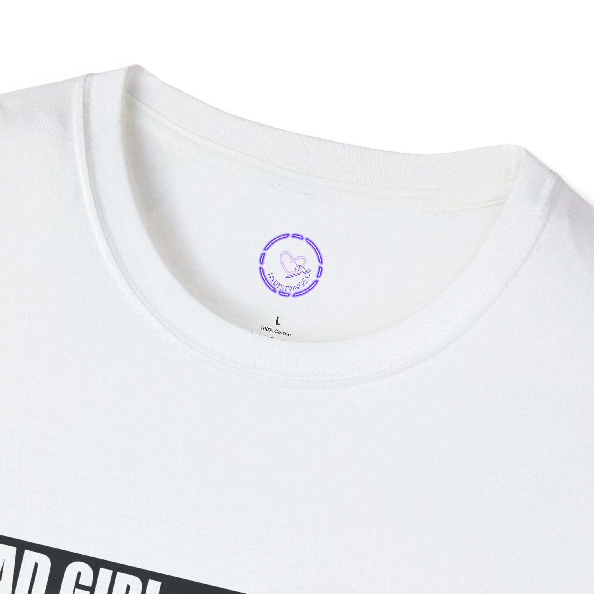 Sad Girl Bad Girl Anime Portrait T-Shirt | Japanese Text, Retro Manga Panel