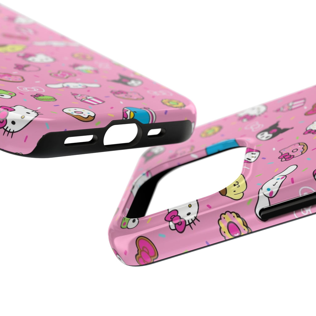 Sanrio Hello Kitty Characters Pattern Phone Case | Tough Phone Cases