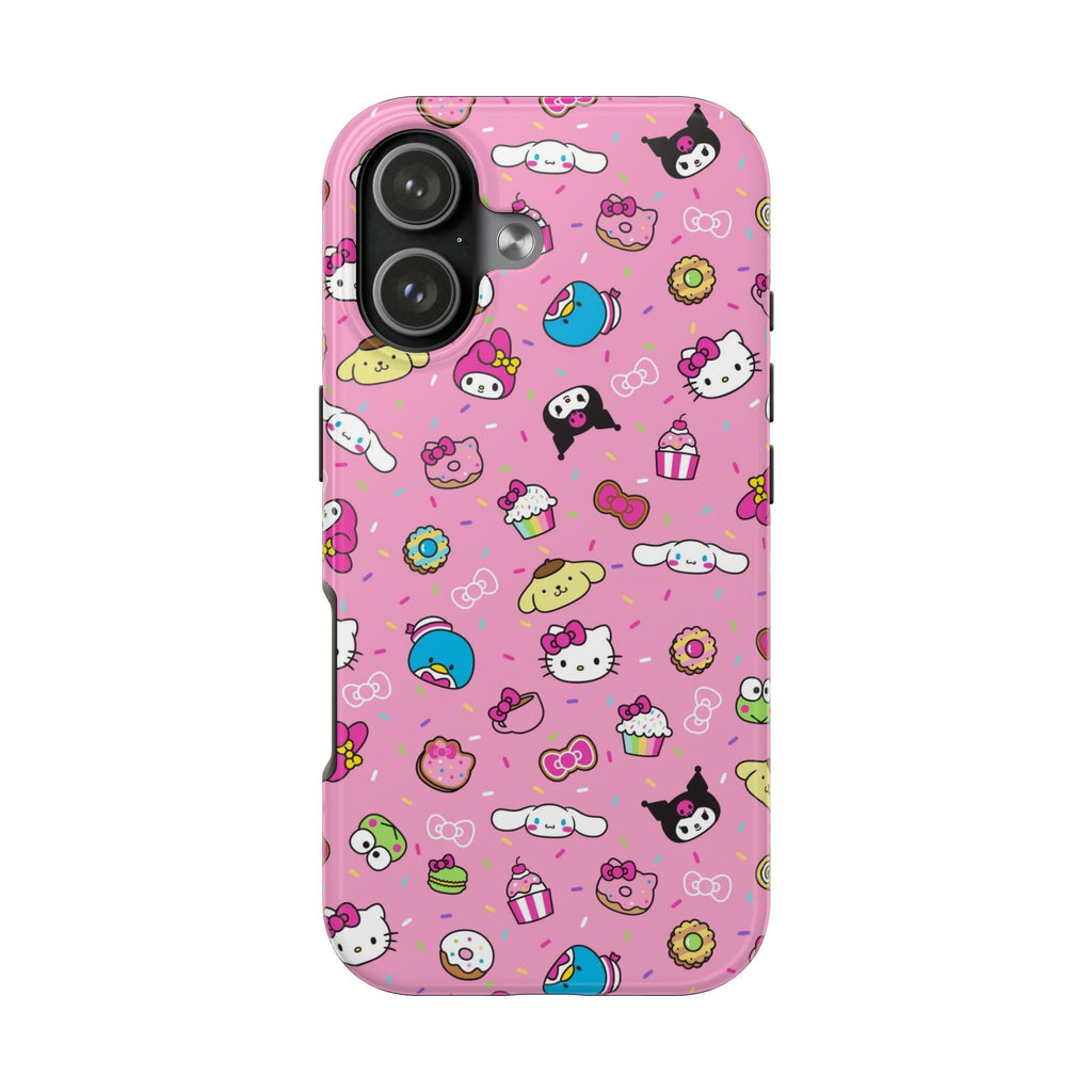 Sanrio Hello Kitty Characters Pattern Phone Case | Tough Phone Cases
