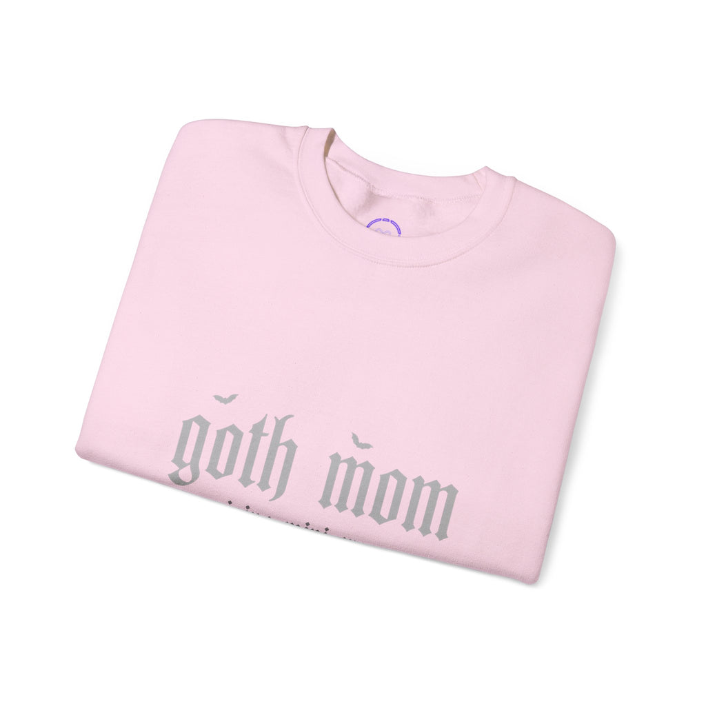 goth mom raising mini creeps Sweatshirt | Goth Motherhood Crewneck