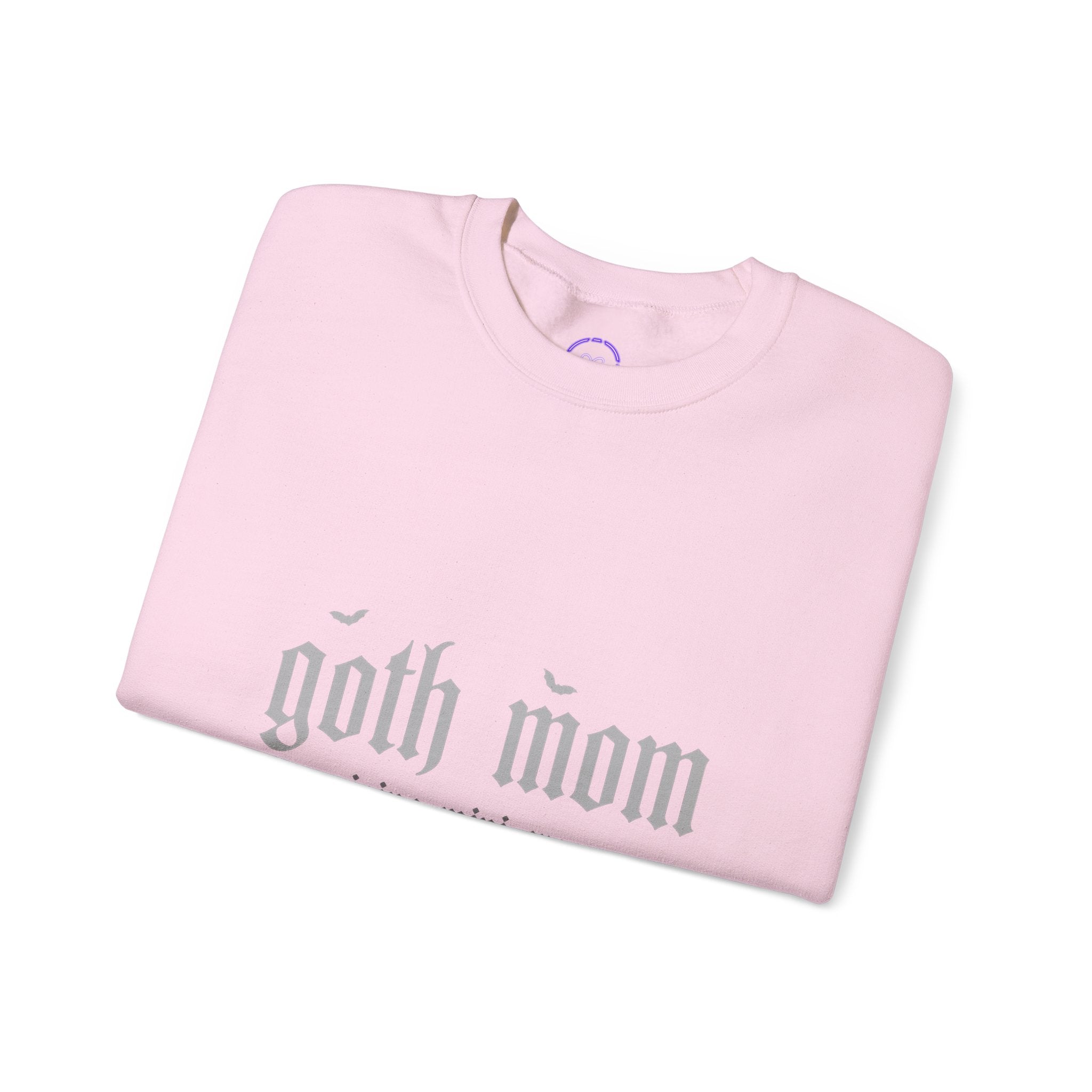 goth mom raising mini creeps Sweatshirt | Goth Motherhood Crewneck