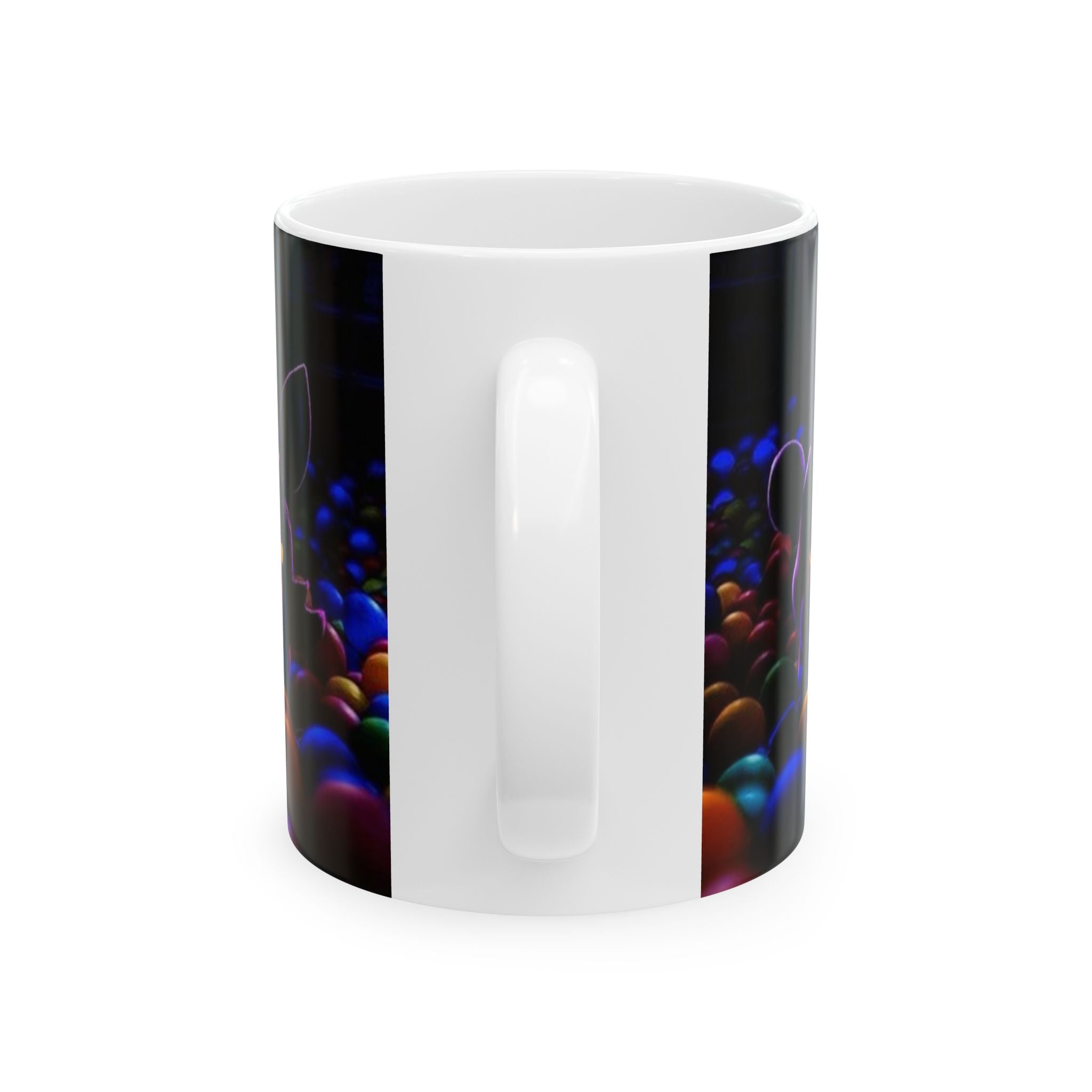 FNAF Movie Five Nights at Freddys 5NAF Creepy Glow Bunny Faces Mug | Ceramic Coffee Cup